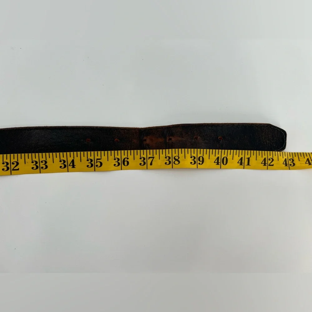 Vintage Leather Men’s Brown Belt‎ 38